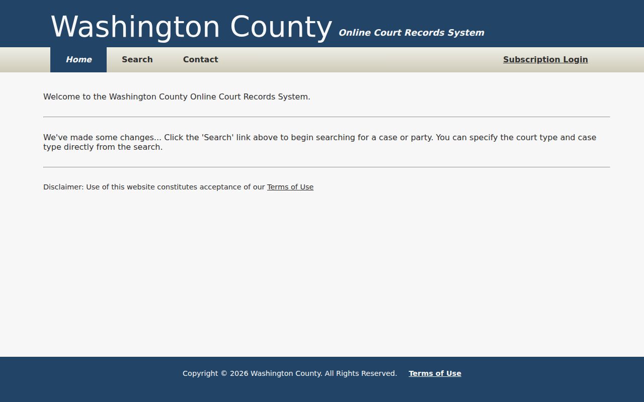 Johnson City residents directory Washington County court records source